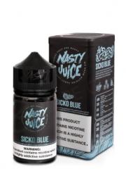 Nasty Juice Lichid Tigara Electronica Premium Nasty Juice Sicko Blue, 50ml, Fara Nicotina, 70VG / 30PG, Recipient 60ml