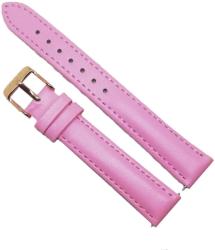  Curea de ceas din piele naturala Roz - 16mm - C3156 (C3156)