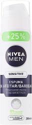 Nivea Spumă de ras pentru piele sensibilă - NIVEA MEN Active Comfort System Shaving Foam 200 ml