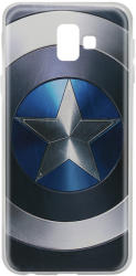 Marvel Husa Samsung Galaxy J6 Plus Marvel Silicon Captain America 005 Blue (MPCCAPAM1606)