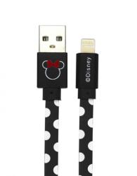 Disney Cablu Disney USB Lightning Minnie Dots Black (DUSMIN009)