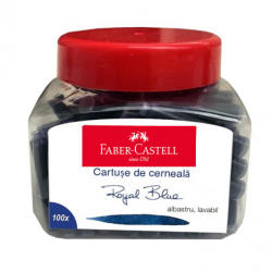 Faber-Castell Patroane cerneala mici FABER-CASTELL FC185500, 100 buc/set