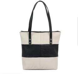 Manier Geanta dama piele rosu/negru GF1878