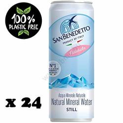 San Benedetto Szénsavmentes Ásványvíz Forrásvíz 330ml (0, 33 L) DOBOZOS ("Slim") Naturale