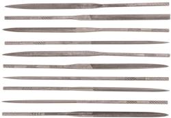 TOPEX Set 10 mini pile pentru metal, cu manere, 3x140mm, Topex (06A015) Pila