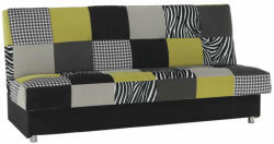  Dívány, anyag/ lime zöld/ szürke / fekete, ALABAMA (0000069564)
