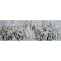 Mendola Tablou pictat manual Secret Garden, dimensiunea 50x150cm