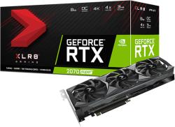 PNY GeForce RTX 2070 SUPER TRIPLE FAN XLR8 GAMING OC 8GB GDDR6 (VCG20708STFMPB-O)