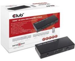 Club 3D HDMI 2.0 4K60Hz UHD Switchbox 4 ports (CSV-1370) (CSV-1370)