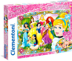Clementoni Jewels Puzzle - Disney Princess Hercegnő 104 db-os (20147)
