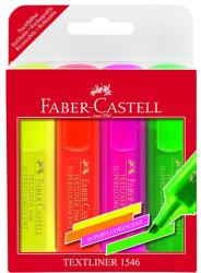 Faber-Castell Set textmarker Faber Castell Superfluorescent 4/set 154604 (FC15604)