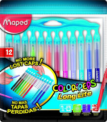 Maped Carioci Color'peps Long Life Innovation 12 Culori/set Maped (845045)