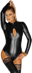 Noir Handmade F134 Powerwetlook Body with 3-way Zipper Monarch XL