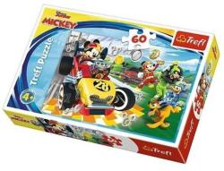 Trefl Mickey egér és barátai - Autóversenyen 60 db-os (17322)