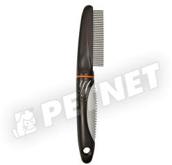 TRIXIE Forgótüskés Rövidfogú fésű 22 cm (23771)
