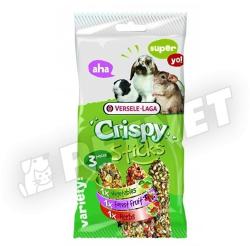 Versele-Laga Crispy Herbs Fruits Veggies triplarúd 3x55 g
