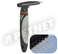 TRIXIE Forgótüskés Gereblye hosszú szőrre 14 cm (23791)