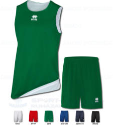 ERREA CHICAGO & MAXI SKIN SET kifordíthatós kosárlabda mez + nemkifordíthatós nadrág SZETT - zöld-fehér