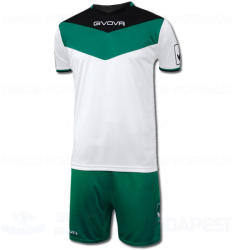 GIVOVA CAMPO KIT futball mez + nadrág KIT - fekete-zöld