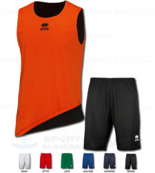 ERREA CHICAGO & MAXI SKIN SET kifordíthatós kosárlabda mez + nemkifordíthatós nadrág SZETT - narancssárga-fekete