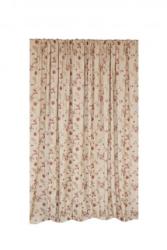 Mendola Draperie Filagora Mendola Home Textiles, 140x245cm, cu inele, rosu