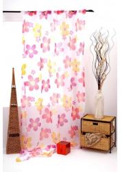 Mendola Perdea Silan Mendola Home Textiles, 140x245cm, cu rejansa, rosu