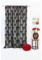 Mendola Draperie Escape Mendola Home Textiles, 210x260cm, cu rejansa, negru