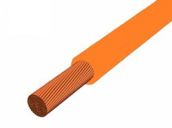  MKH (H07V-K) 1x1, 5 mm2 narancs sodrott réz PVC szigetelésű 450/750V vezeték (V3797)