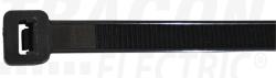 Tracon Electric Tracon, 191PR, kábelkötegelő 200 x 4.8 mm, fekete, hagyományos, műanyag PA 6.6 Tracon (191PR) (191PR)