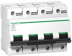 Schneider Electric , Acti9, A9N18524, Kismegszakító 4P, 100A, D karakterisztika, 15 kA Acti9 C120H (Schneider A9N18524) (A9N18524)