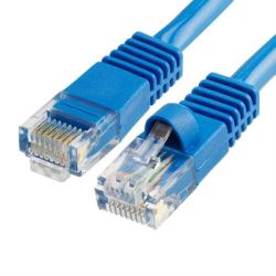  Szerelt patch kábel UTP Cat5e 10 m PVC KÉK (A1501511005)