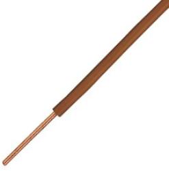 MCU (H07V-U) 1x4 mm2 barna tömör réz PVC szigetelésű 450/750V vezeték (V3947)