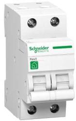 Schneider Electric , Resi9, R9F14225, Kismegszakító 2P, 25A, C karakterisztika, 4, 5 kA Resi9 (Schneider R9F14225) (R9F14225)