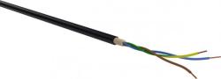Erőátviteli / földkábel (NYY-J / E-YY-J) 3x185mm2, + 1x95 mm2, fekete, sodrott, réz, PVC szigetelésű, 0, 6/1Kv-os kábel (V7364)