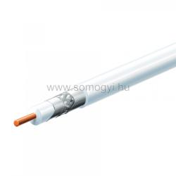 USE S 6TSP/WH Koax kábel, 75 ohm, 100 m/tekercs ( S 6TSP/WH ) (S 6TSP/WH)