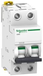 Schneider Electric , Acti9, A9F94250, Kismegszakító 2P, 50A, C karakterisztika, 15 kA Acti9 IC60L (Schneider A9F94250) (A9F94250)