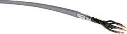 YSLCY-OZ (árnyékolt vezérlő ) 7x0, 75 mm2 szürke sodrott réz PVC szigetelésű 300/500V kábel (V9687)