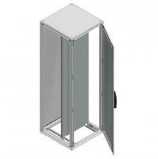  Schneider Electric Spacial SF NSYSF18640P Álló fém szekrény, teli ajtóval, 1800x600x400, IP55, szerelőlappal, sorolható, Spacial SF (Schneider NSYSF18640P) (NSYSF18640P)