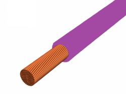 MKH (H07V-K) 1x10 mm2 lila sodrott réz PVC szigetelésű 450/750V vezeték (V38550)