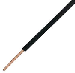  MCU (H07V-U) 1x4 mm2 fekete tömör réz PVC szigetelésű 450/750V vezeték (V3948)