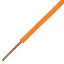MCU (H07V-U) 1x2, 5 mm2 narancs tömör réz PVC szigetelésű 450/750V vezeték (V3941)