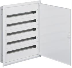 Hager Univers FW536FT Fém mezős elosztó, 180 modul, 5 sor, 992x838x121mm, teli ajtóval, IP30, süllyesztett, Univers (Hager FW536FT) (FW536FT)