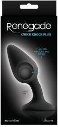 NS Novelties Dop Anal Renegade Knock Knock, Negru