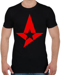 printfashion Astralis - Férfi póló - Fekete (1732090)