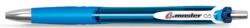 FlexOffice G. master zselés toll, 0.25mm, nyomógombos, kék (FOZS021KV)