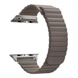 BSTRAP Leather Loop curea pentru Apple Watch 38/40/41mm, Brown (SAP010C06)
