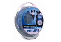 Philips Set de 2 becuri H7 12V 55W PX26d BLUE VISION ULTRA (12972 BVUSM)