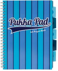 Pukka Pad Vogue - Spirálfüzet A4 regiszteres vonalas 100 lap