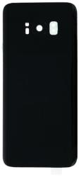 tel-szalk-014439 Samsung Galaxy S8 fekete akkufedél, hátlap (tel-szalk-014439)