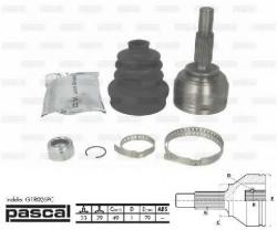 PASCAL Kit cap planetara RENAULT CLIO III (BR0/1, CR0/1) (2005 - 2012) PASCAL G1R026PC